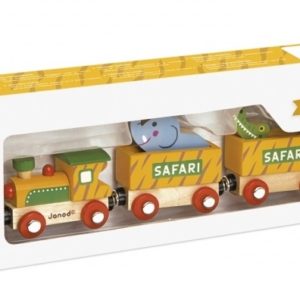 Janod igracke Drveni vozic Safari - Mini Mondo