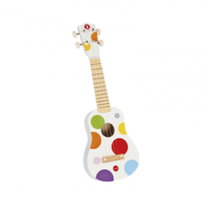 Drvena mala gitara Ukulele Janod knjizara Mini Mondo