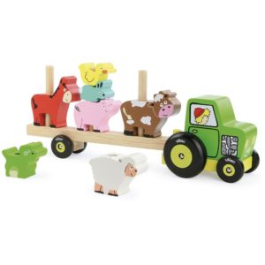 Vilac - Traktor i prikolica sa životinjama minimondo