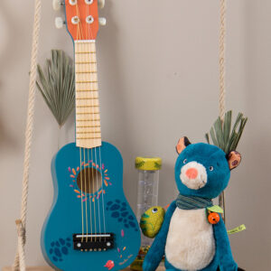 Drvena gitara za decu Dans la jungle - Moulin Roty/3-Mini Mondo