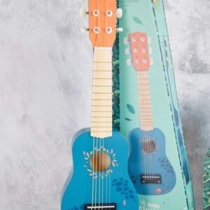 Drvena gitara za decu Dans la jungle - Moulin Roty-2Mini Mondo-