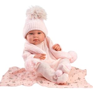 llorens-lutka-beba-tina-sa-roze-prekrivacem-mini-mondo