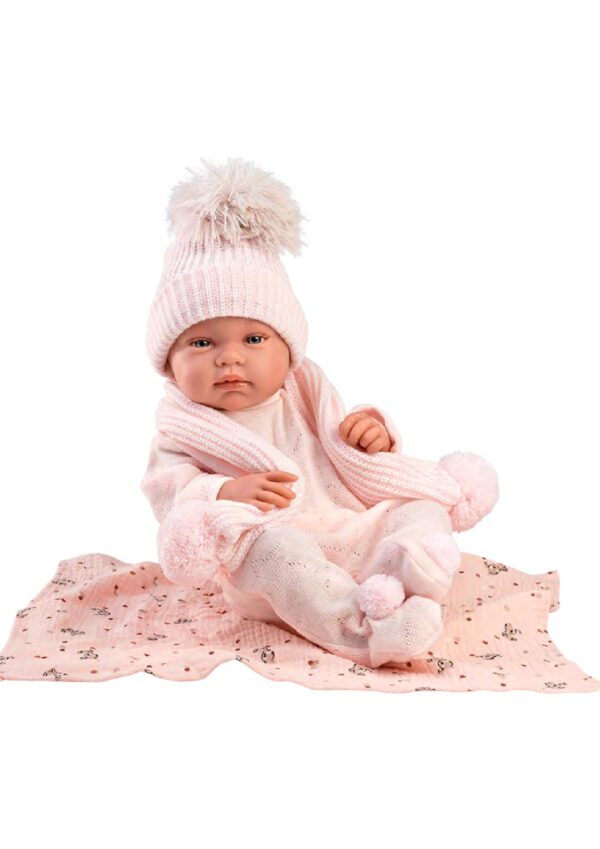 llorens-lutka-beba-tina-sa-roze-prekrivacem-mini-mondo