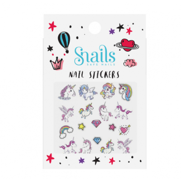 snails-stikeri-za-nokte-unicorn-rainbow-