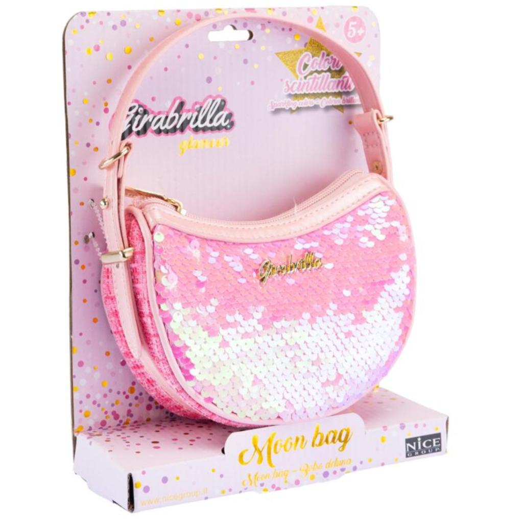 elegantna-torbica-roze-sljokice-girabrilla-mini-mondo